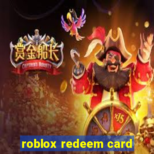 roblox redeem card